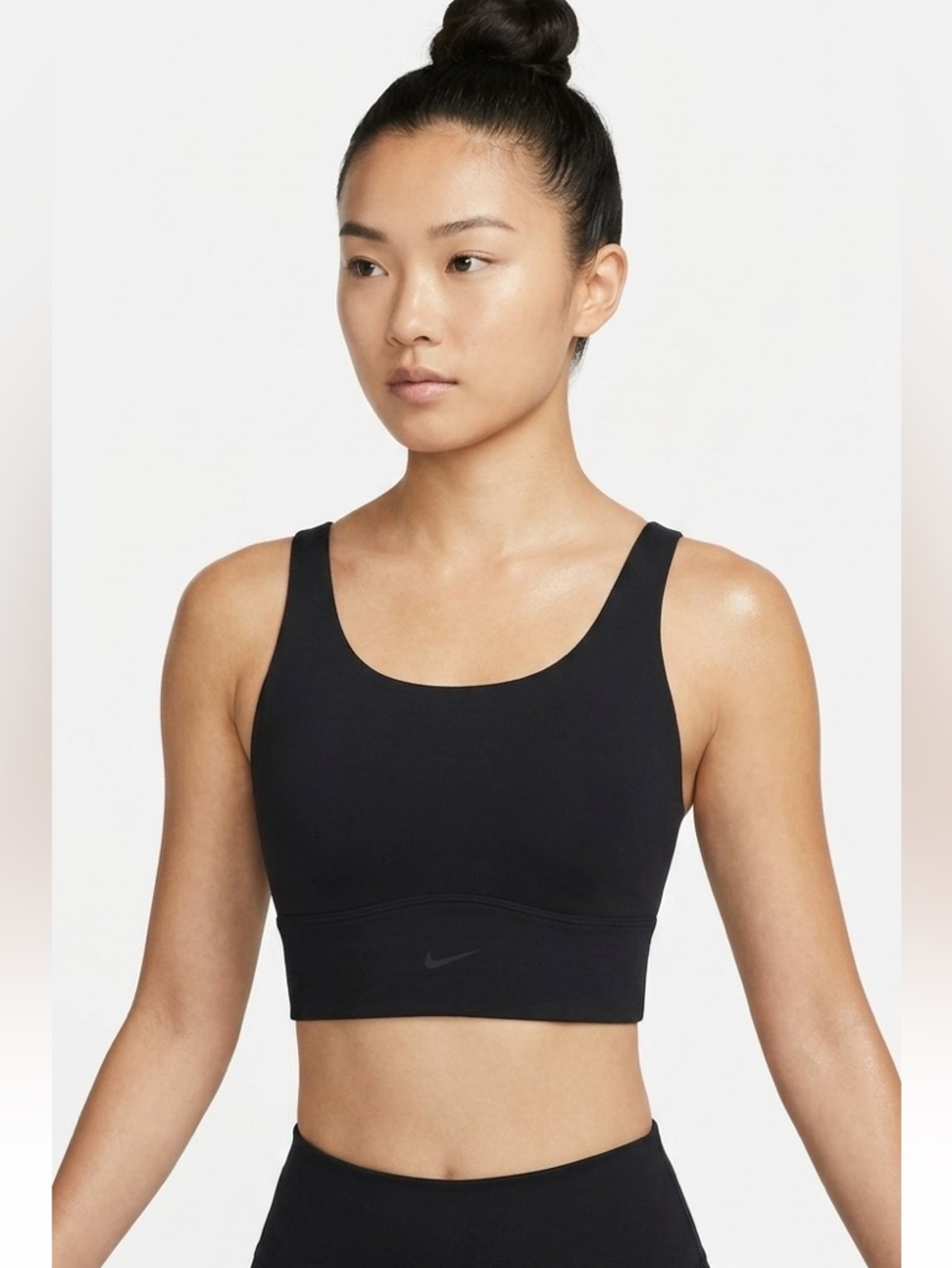 Nike Yoga Luxe Light Support Longline Sports Bra Size XS